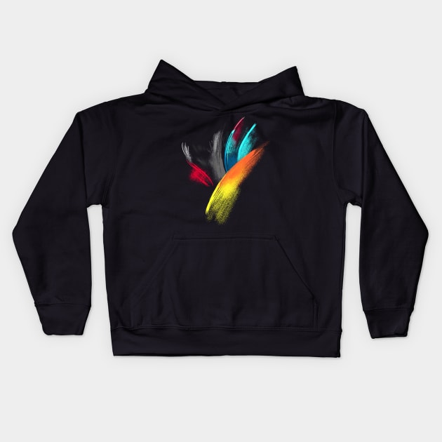 color Kids Hoodie by Nikokosmos